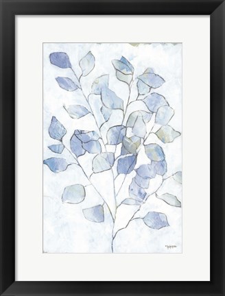 Framed Cool Eucalyptus Print