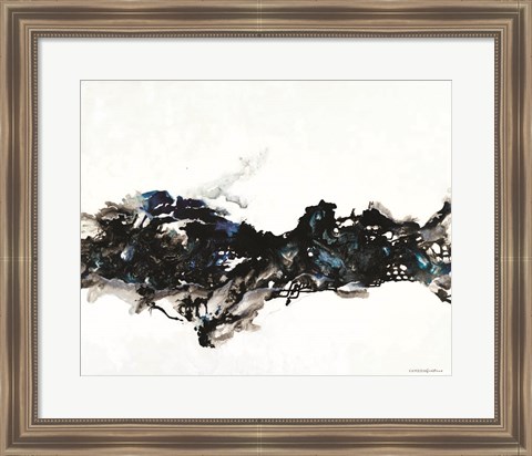 Framed Beautiful Chaos from Above Print