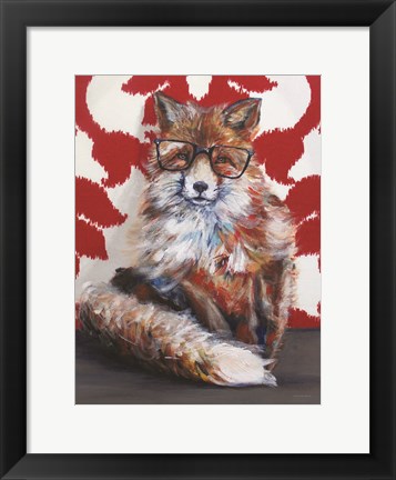 Framed Foxie Print