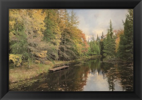 Framed Reflections of Nature Print