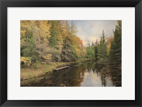 Framed Reflections of Nature Print