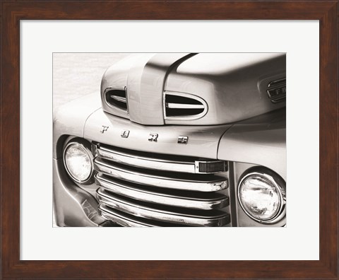 Framed Historic Truck II Print