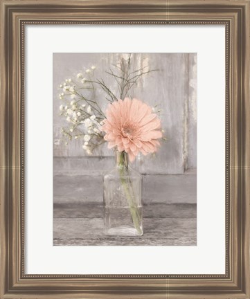 Framed Farmhouse Floral IV Print