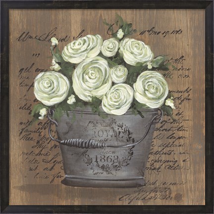 Framed Heavenly Roses Print