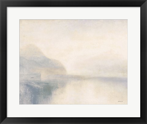 Framed Tranquil Coast 2 Print