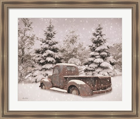 Framed Snowed In Print