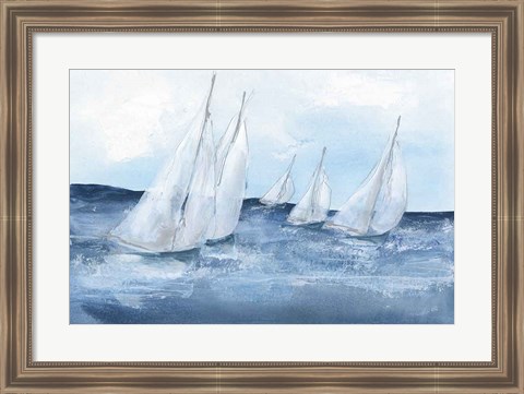 Framed Group Sail III Print