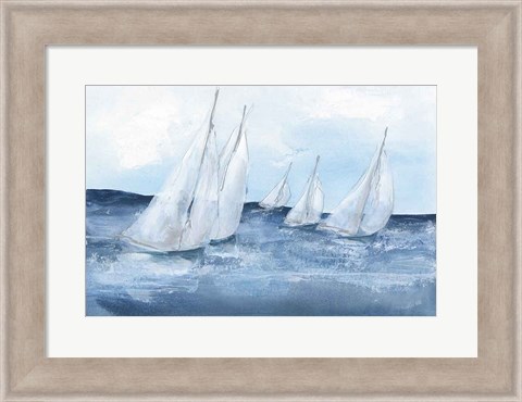 Framed Group Sail III Print