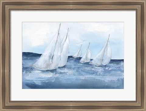 Framed Group Sail III Print