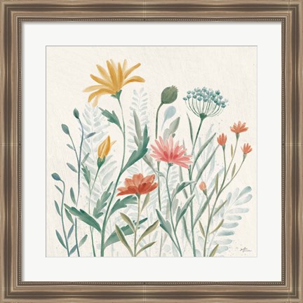 Framed Wildflower Vibes III Print