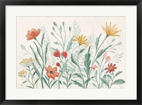 Framed Wildflower Vibes I Print