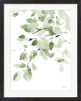 Framed Cascading Branches I Print