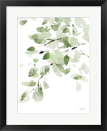 Framed Cascading Branches I Print