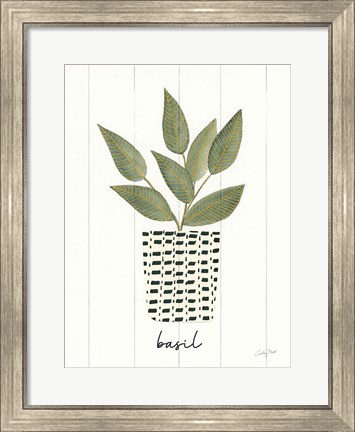 Framed Herb Garden VII Print