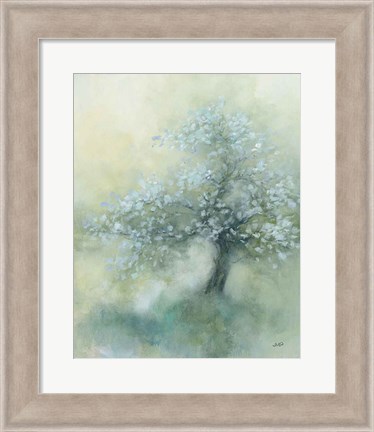 Framed Subtle Tree II Print