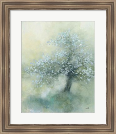 Framed Subtle Tree II Print