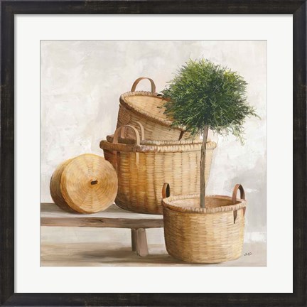 Framed Woven Still Life Print