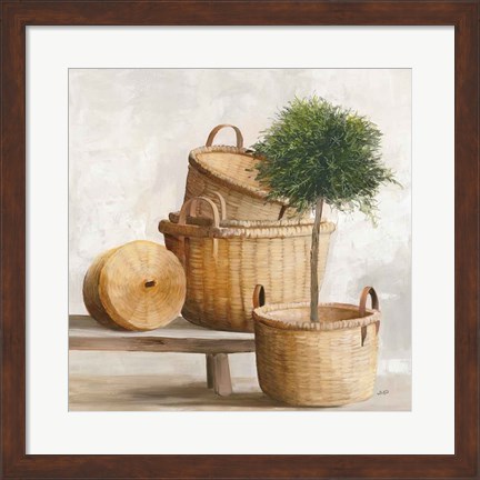 Framed Woven Still Life Print