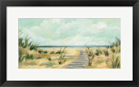 Framed Path Through the Dunes Print