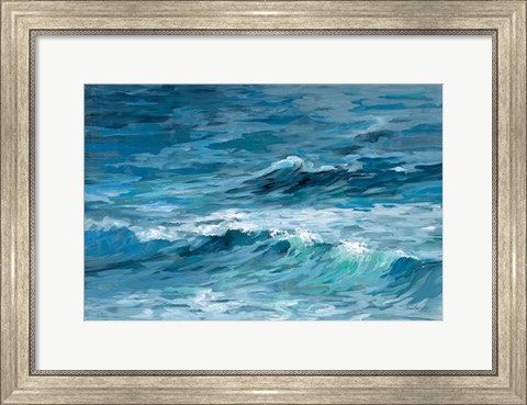 Framed Deep Blue Sea Print