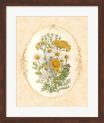 Framed Gentle Soul Bouquet I Print