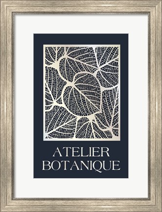 Framed Atelier Botanique Print