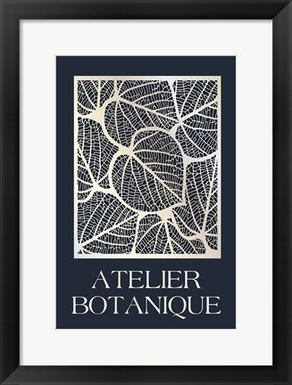 Framed Atelier Botanique Print