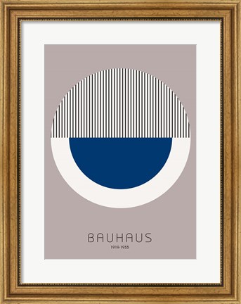 Framed Bauhaus 7 Print