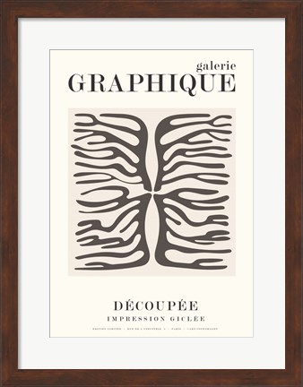 Framed Graphique 10 Print