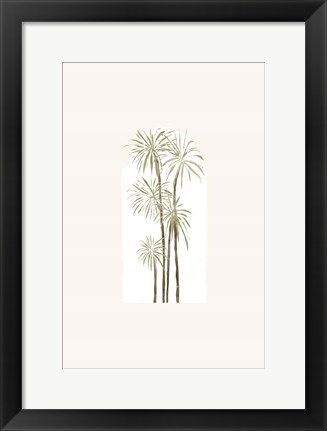 Framed Tropical Window 3 Print