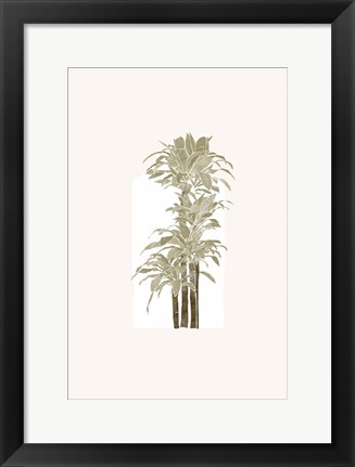 Framed Tropical Window 5 Print