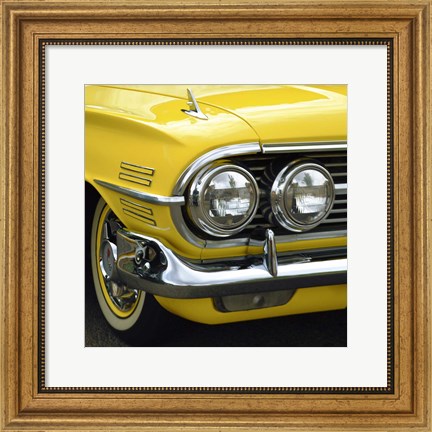 Framed Sunburst El Camino Print