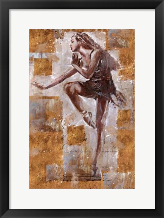 Framed Jazz Dancer No. 1 Print