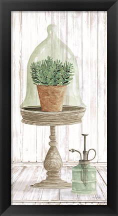 Framed Farmhouse Plant Stand Print