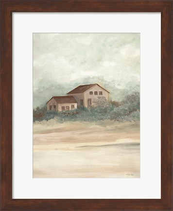 Framed House in Country Print