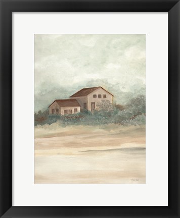 Framed House in Country Print