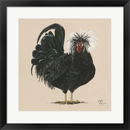 Framed Chicken Print