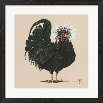 Framed Chicken Print