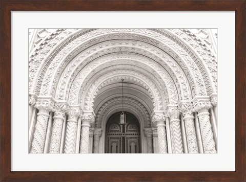 Framed Masonic Entrance Print