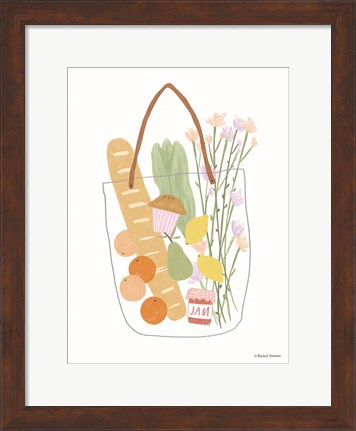 Framed Summer Shopping Print