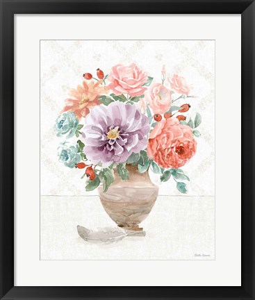 Framed Timeless Romance III Print