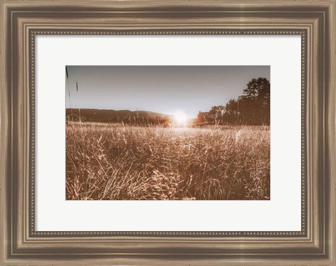 Framed Fields of Gold Print