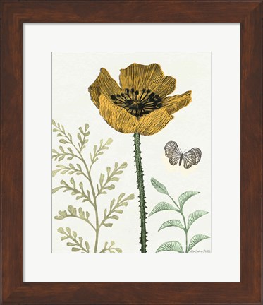 Framed Springtime II Warm Print