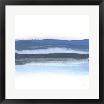 Framed Shaded Blues II Print