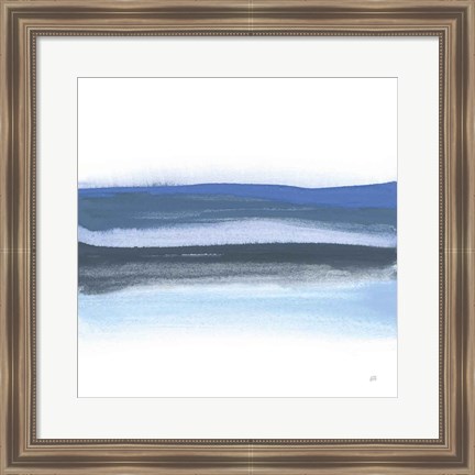 Framed Shaded Blues II Print