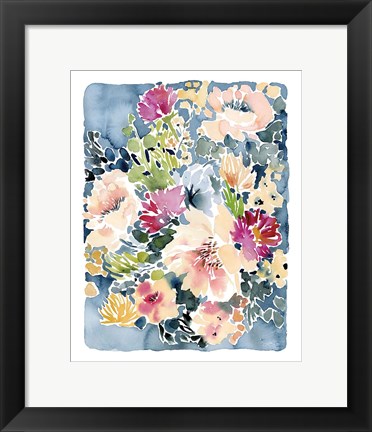 Framed Peony Delights Print