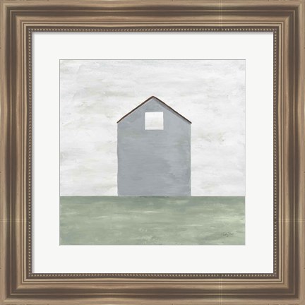 Framed Rural Simplicity III Print