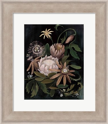 Framed Flower Show II Crop Neutral Print