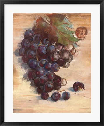 Framed Grape Harvest III No Label Print