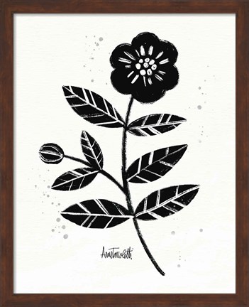 Framed Bold Blooms IV Print